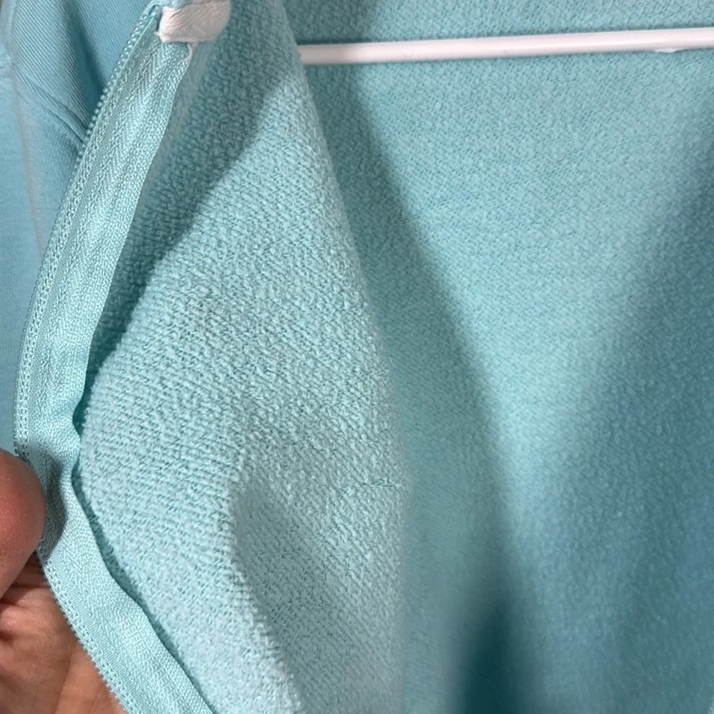 Amazon Essentials hooded zip sweater in teal green girls size XXL (K1)